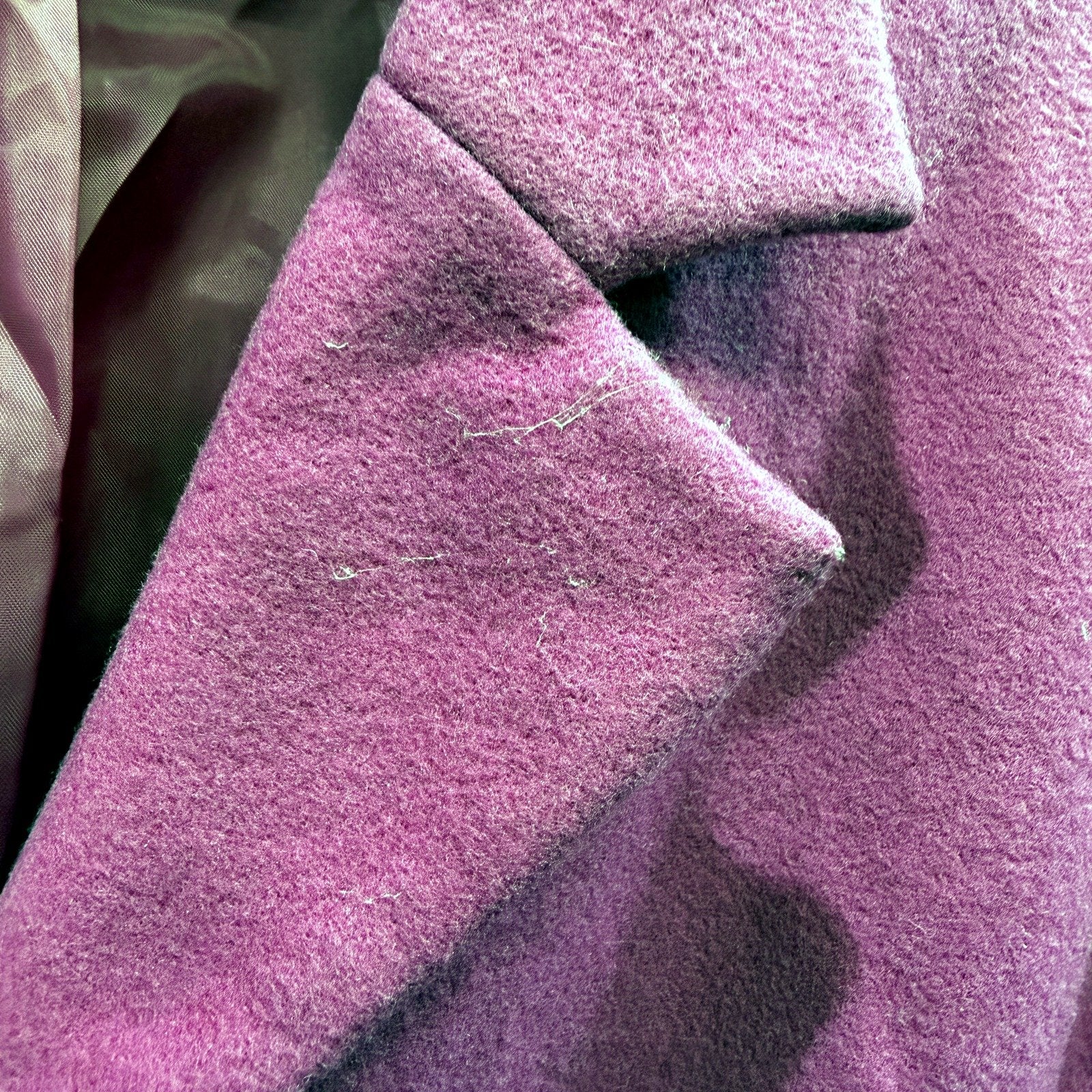 Stitches Womens Magenta Wool Blend Blazer - Size 14 - Image 5
