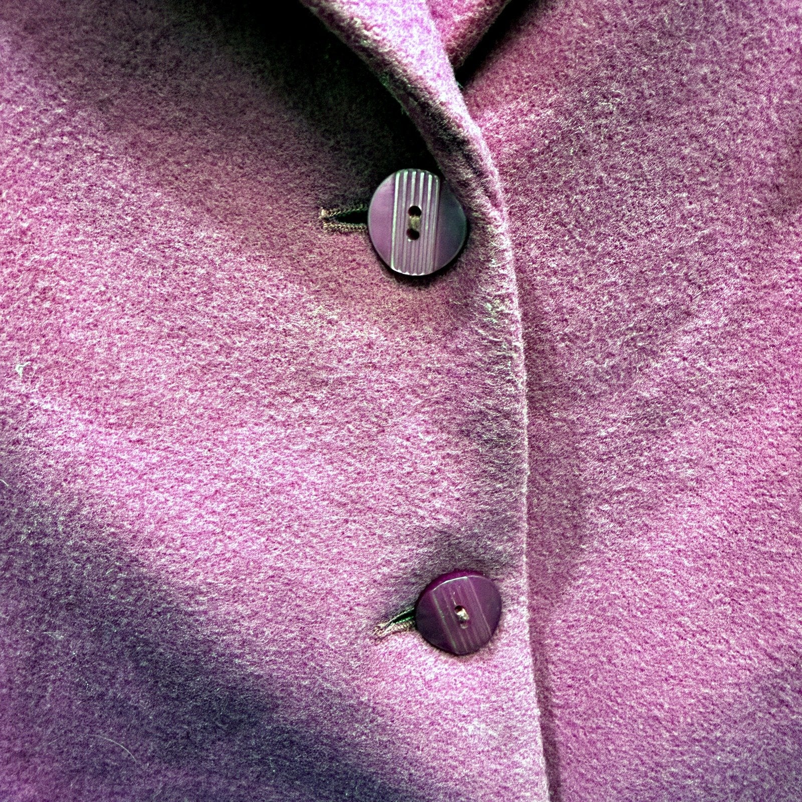 Stitches Womens Magenta Wool Blend Blazer - Size 14 - Image 6