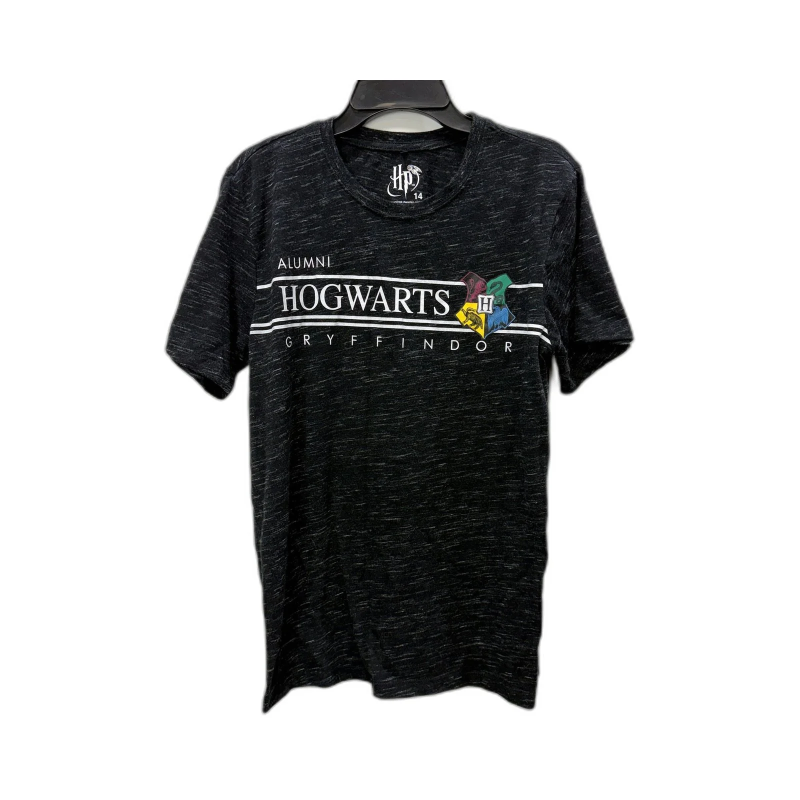 Harry Potter T-Shirt Womens Dark Grey Size 14
