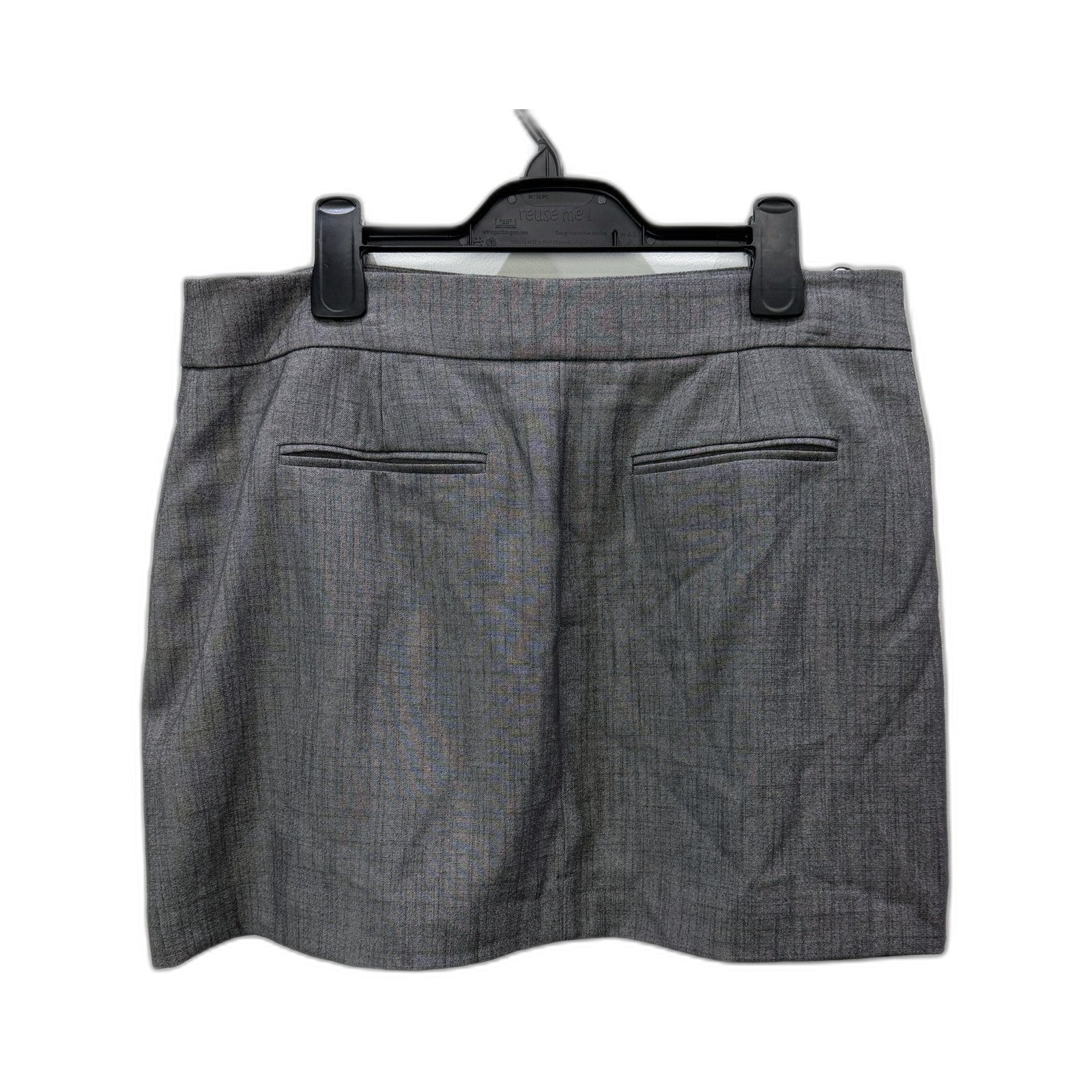 Seed Heritage Gray Pleated Mini Skirt Elegant Casual Everyday Wear Size 12 - Image 2