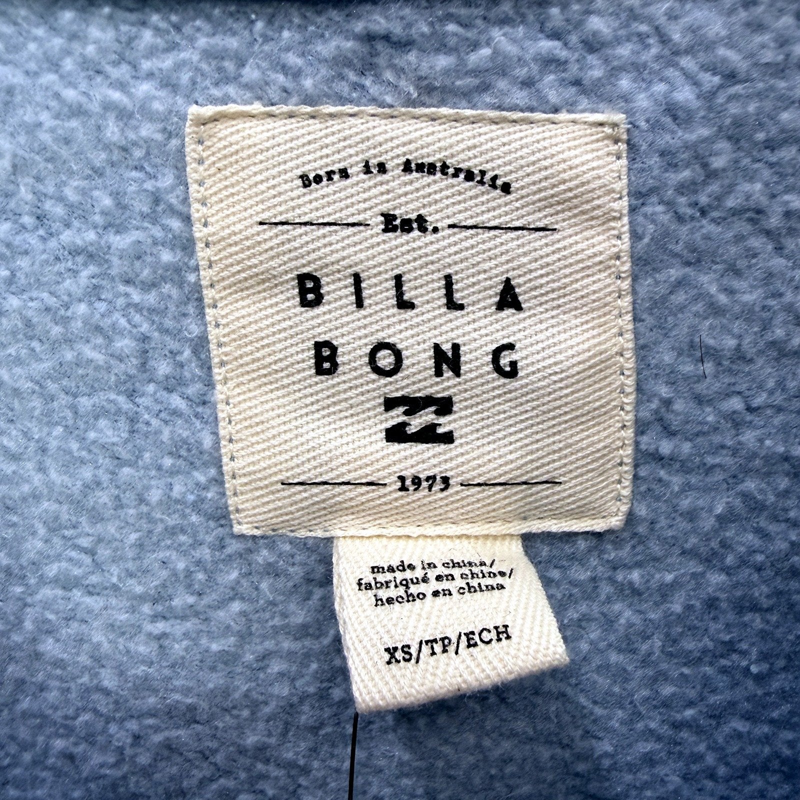 Billabong Womens Gray Pullover Sweatshirt - Casual & Comfortable XS NEW - Image 3