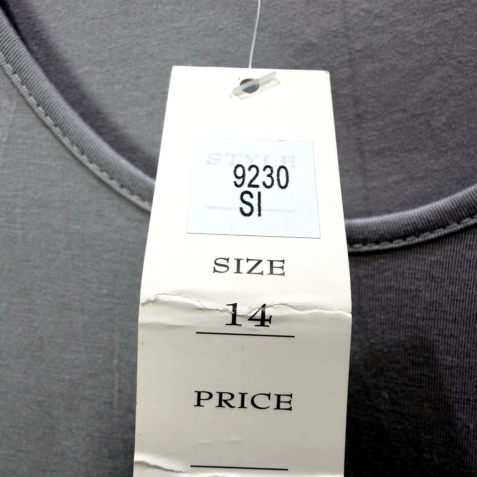 FILO Womens T-Shirt Gray Pullover Sweatshirt Comfortable Casual Athleisure NEW - Image 3
