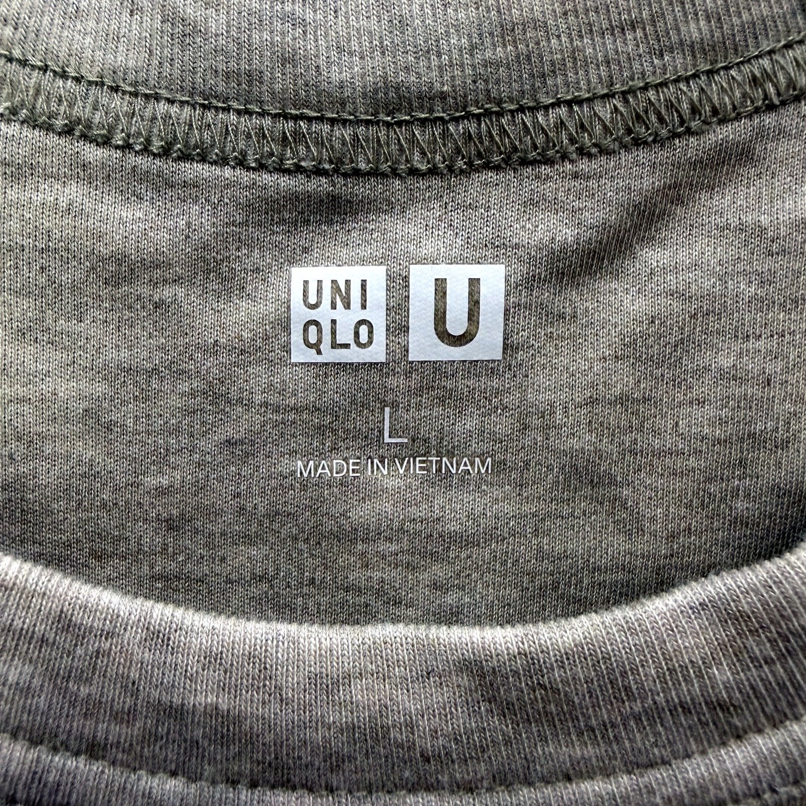 Uniqlo Womens T-Shirt Gray Pullover Sweatshirt Comfortable Casual Relaxed Fit - Image 4
