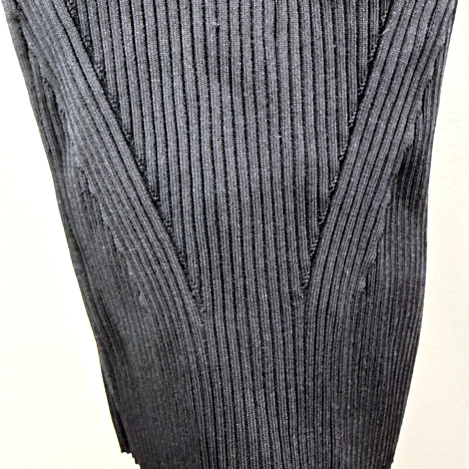 Witchery Womens Ribbed Knit Stretchy Tank Top in Black, XS Size - Image 5