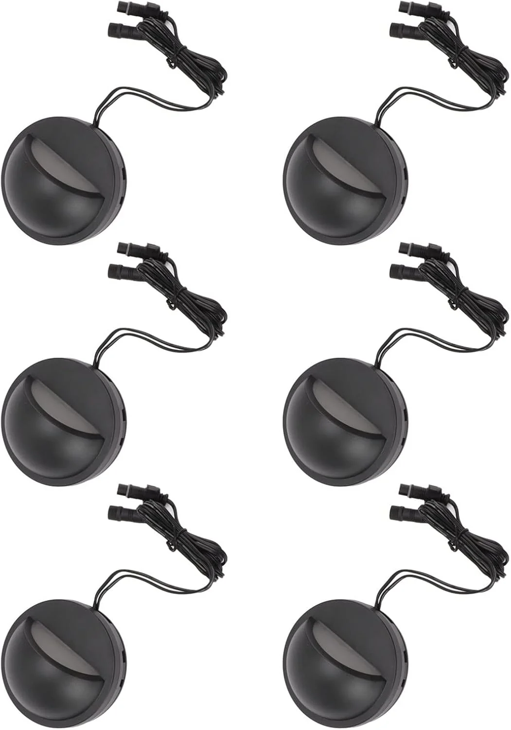 Domary Waterproof LED Step Lights for Outdoor Decking and Patio Lighting Black - Image 4