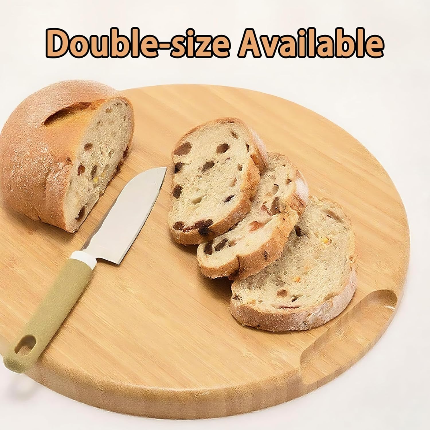 Elegant Bamboo Cheese Serving Board with Clear Locking Lid NEW - Image 3
