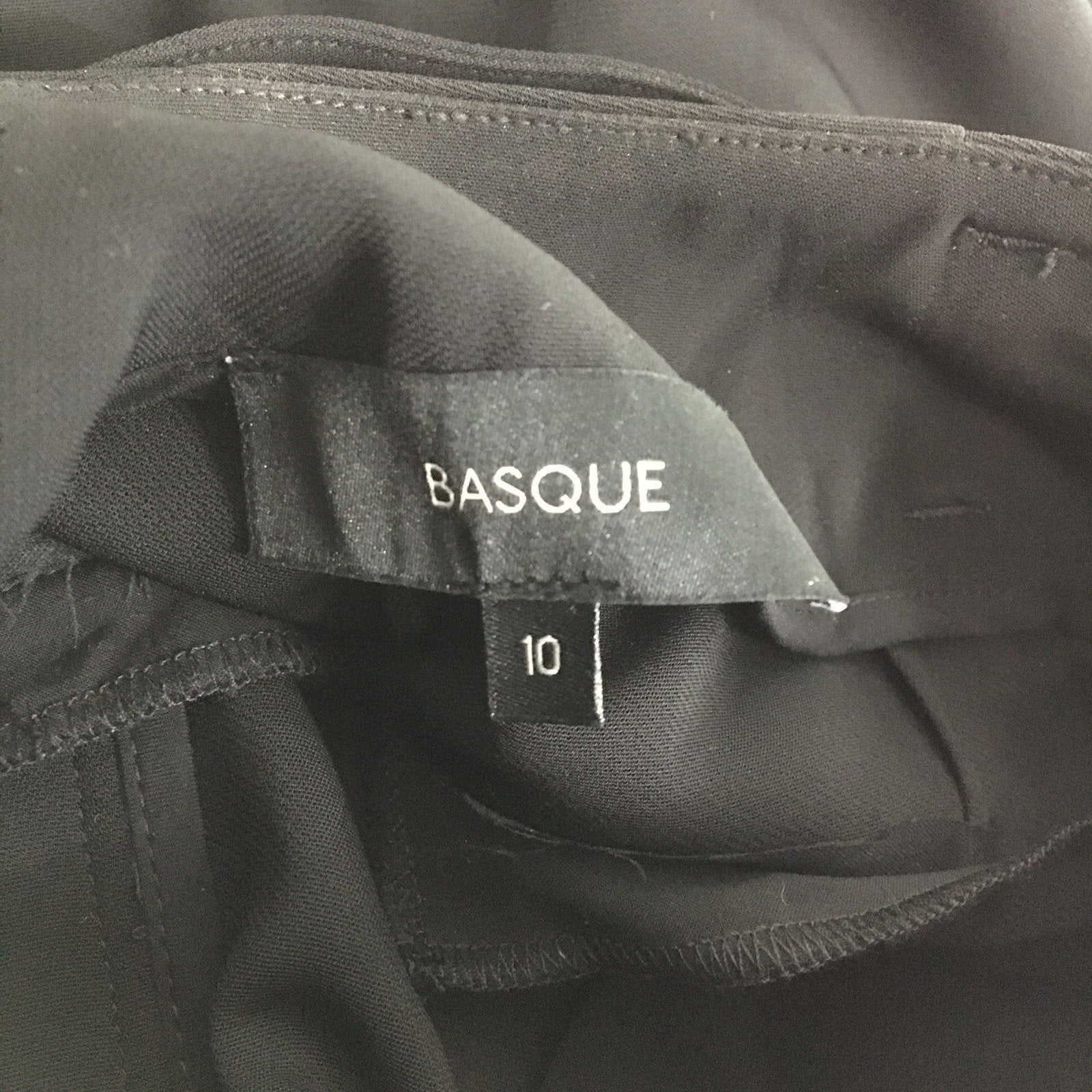 Basque Pleated Front Pants Womens Black Dress Size 10 NEW - Image 2