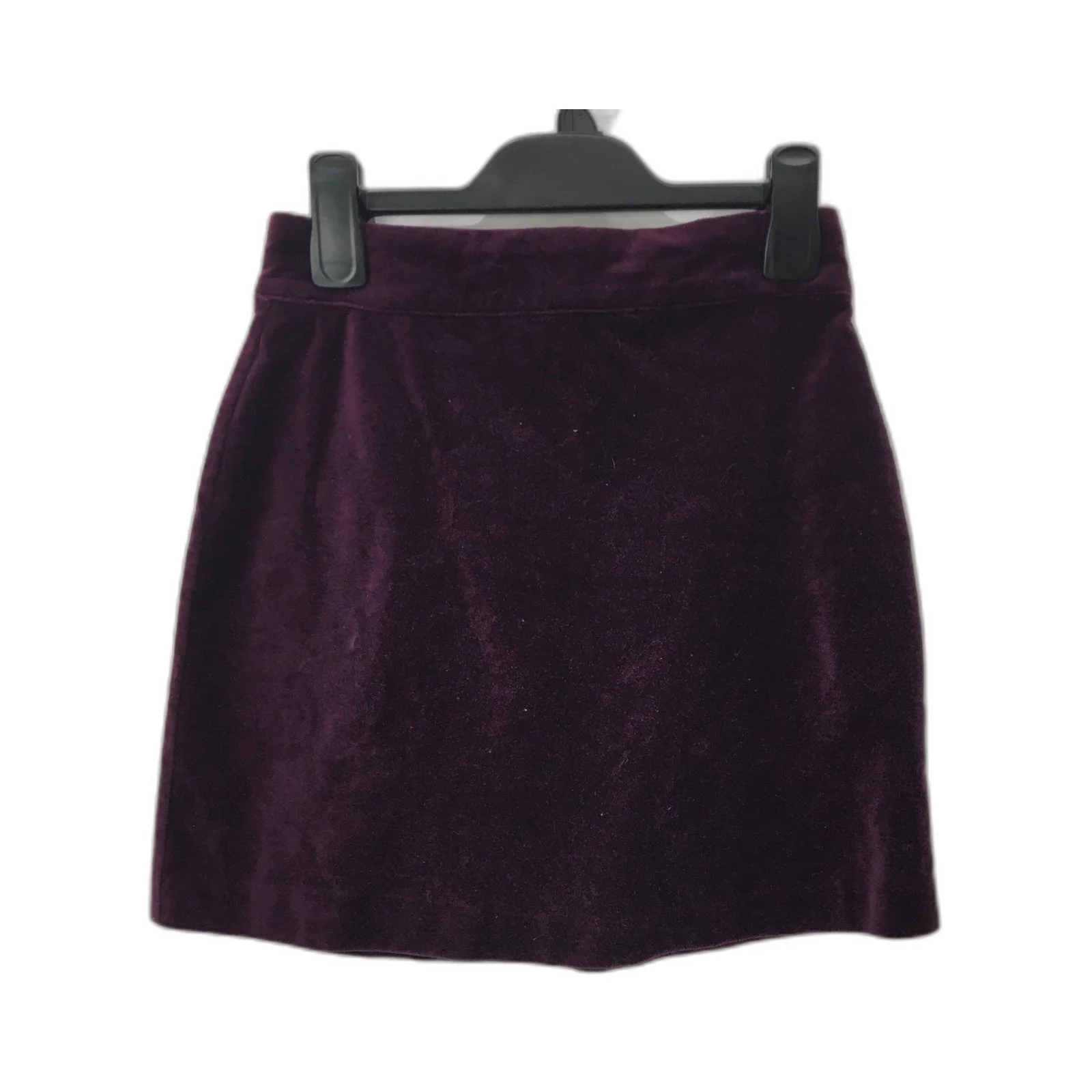 Princess Highway Velvet Mini Skirt for Women Deep Purple Size 6