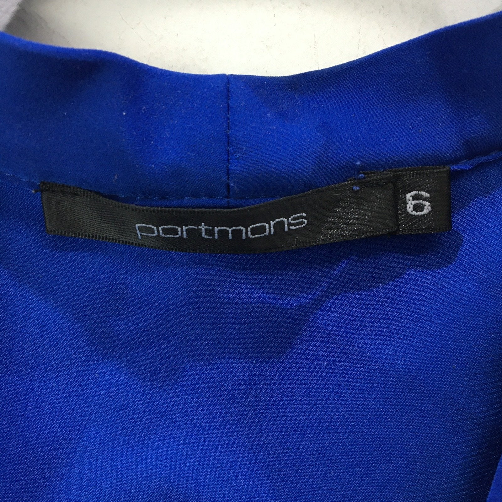 Portmans Sleeveless Blouse Women's Blue Tank Top Shirt Size 6 NEW - Image 4