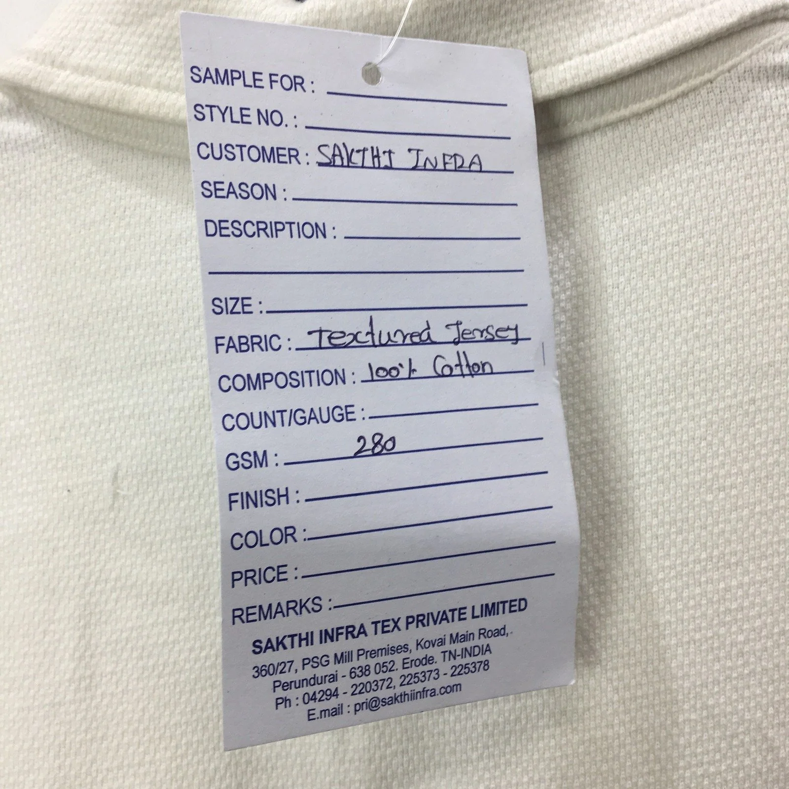 Monoprix Textured Jersey Polo Shirt Cotton Casual Unisex White Size Medium NEW - Image 3