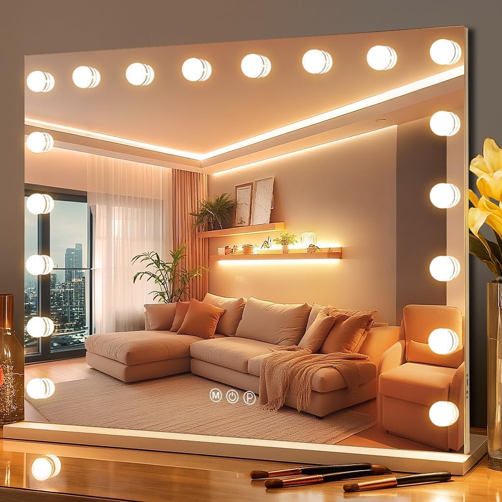 EDIMENS Hollywood LED Vanity Mirror with Smart Touch Control Dimmable White DEMO - Image 6