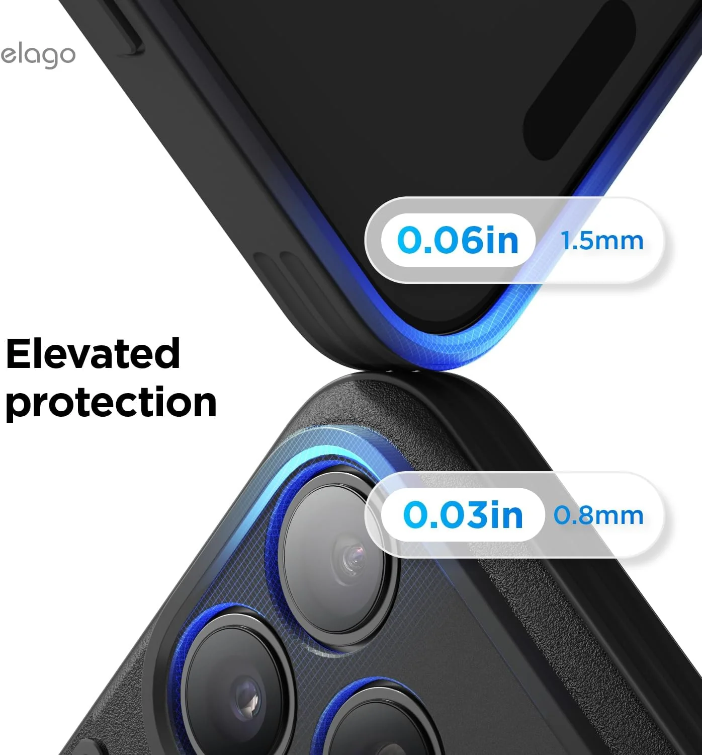 elago Magnetic Ring Stand Armor Case Compatible iPhone 13 Pro Max Cover NEW - Image 7