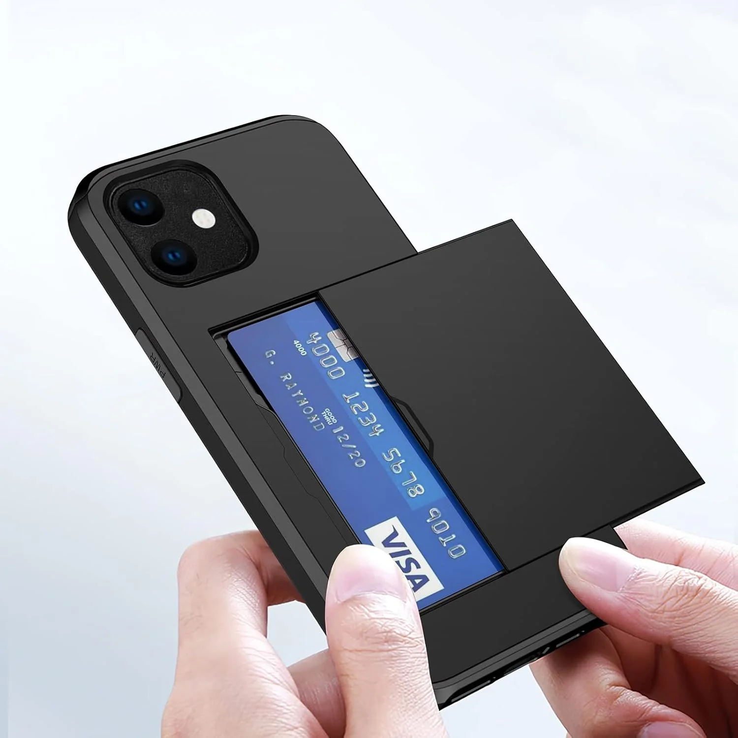 Asuwish Phone Case for iPhone 11 with Tempered Glass Screen Protector Black NEW - Image 7