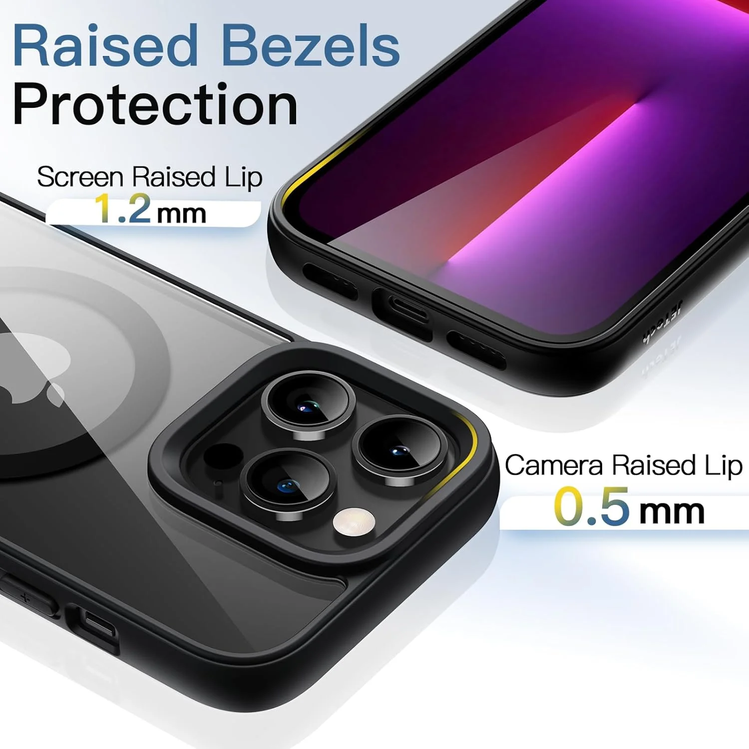 JETech Magnetic Basic Cases Case for iPhone 13 Pro 6.1-Inch Shockproof NEW - Image 6