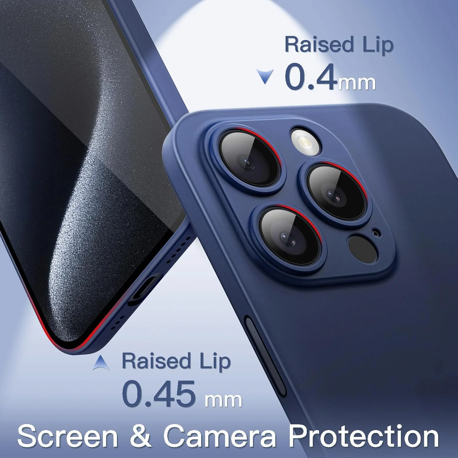 JETech Ultra Basic Cases Slim Case for iPhone 15 Pro Max 6.7-Inch with DEMO - Image 4