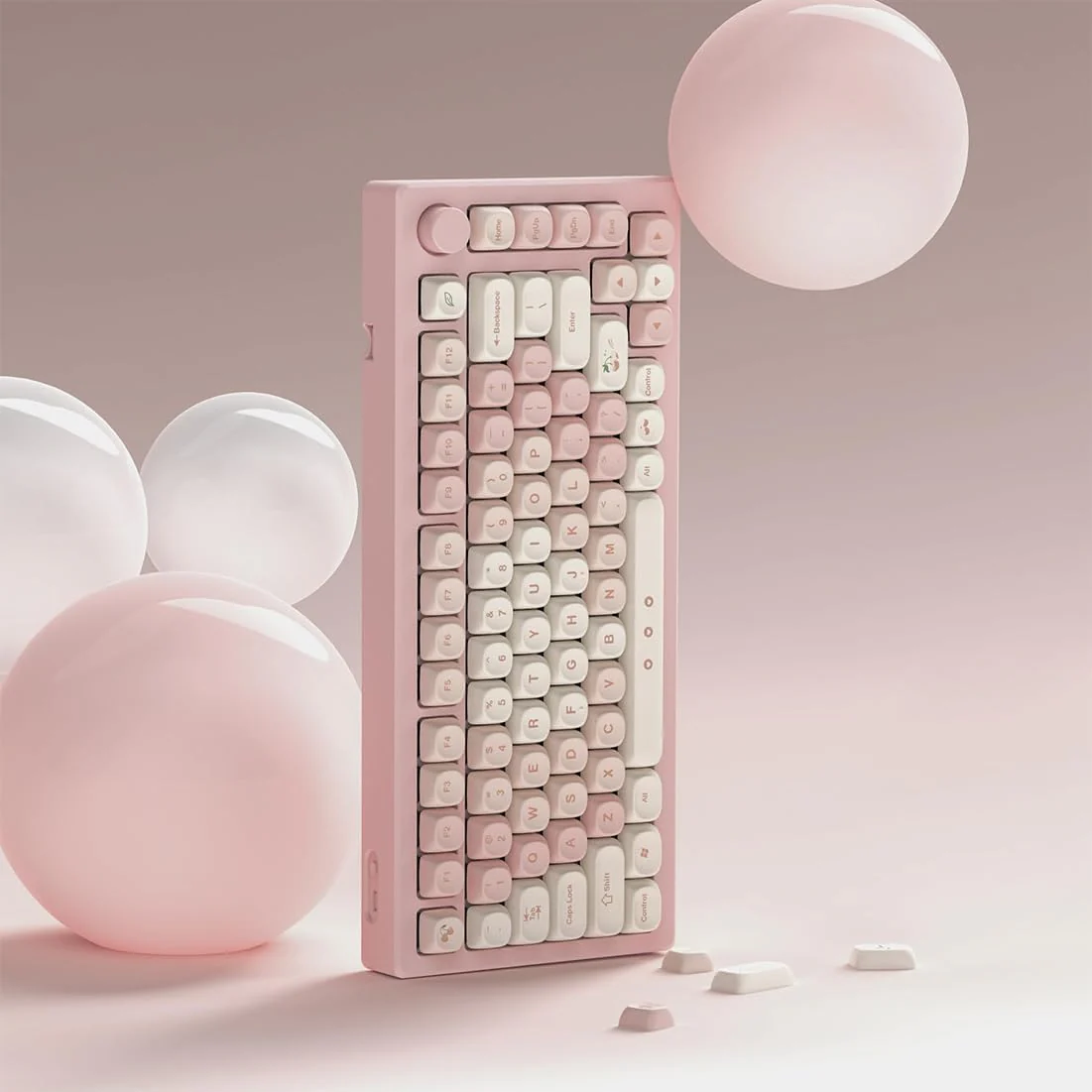 Skidwedy 143-Key PBT Keycaps Set for 60/65/75/100% Mechanical Keyboards, DEMO - Image 2