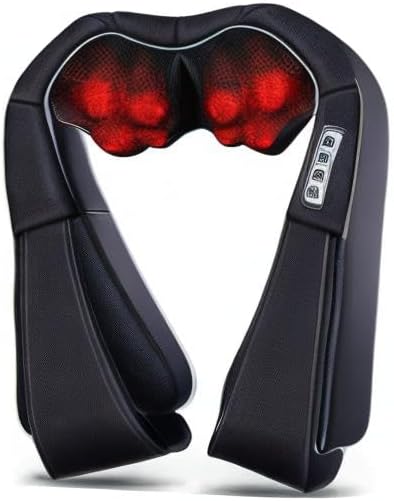 VIKTOR JURGEN Shiatsu Neck and Back Massager with Heat Deep Tissue Kneading DEMO - Image 10
