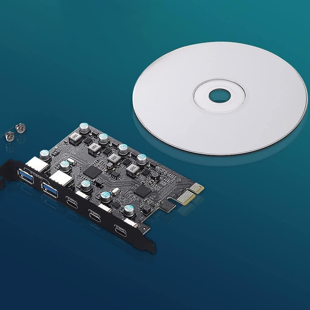Aribrnten 5-Port Internal Components PCIe Expansion Card with 3 USB-C & 2 DEMO - Image 7