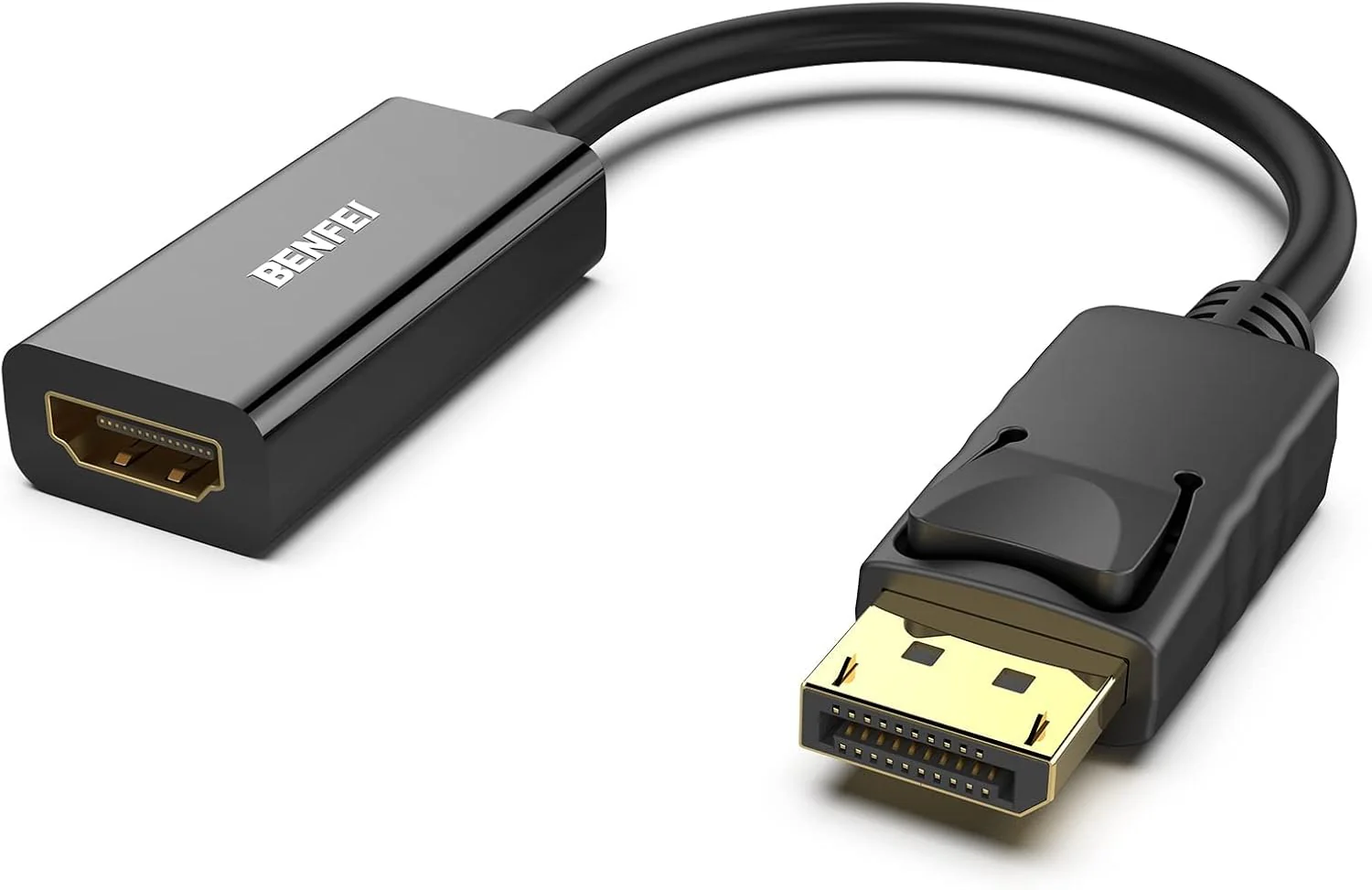 BENFEI 4K Adapters DisplayPort to HDMI Adapter - Gold-Plated DP Converter DEMO - Image 9