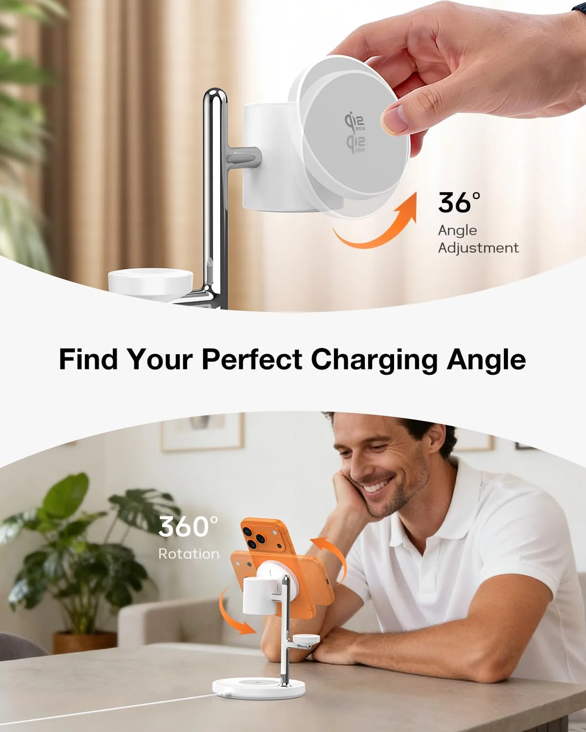 TOUGH ON Induction Chargers 25W 4-in-1 Qi Certified Fast Wireless Charging DEMO - Image 7