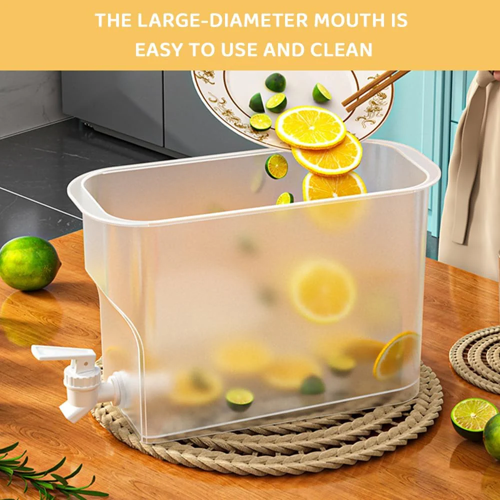 Shukitechi Large Iced Beverage Dispenser Jug Ergonomic Handle Food-Grade NEW - Image 5
