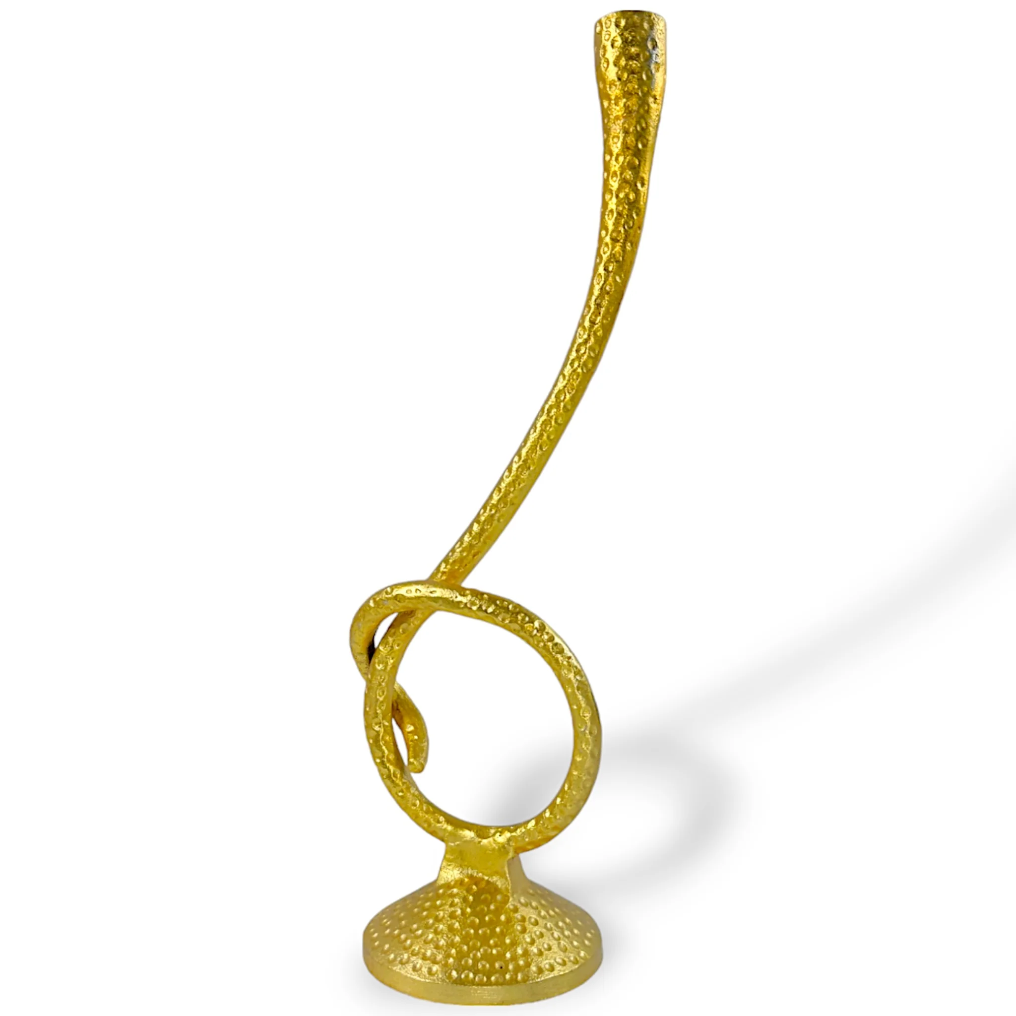 Handcrafted GoldPlated Aluminium Candle HolderElegant Home Decor for All Rooms NEW - Image 11