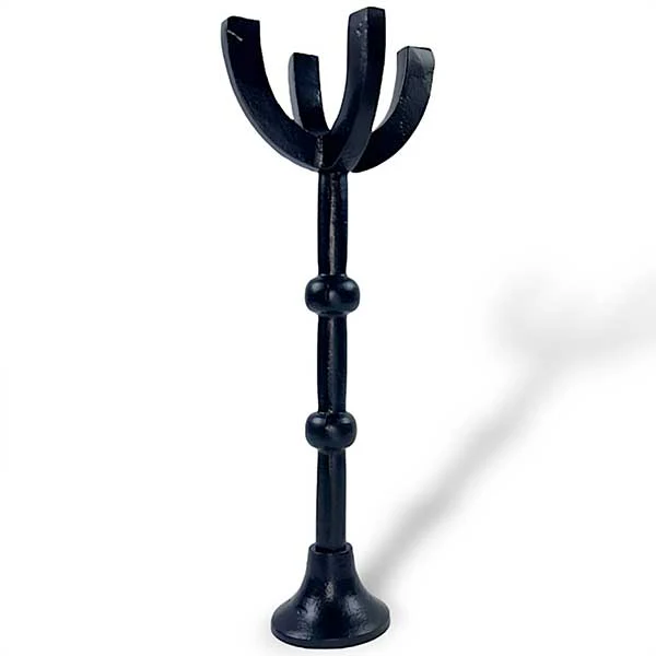Handmade Lyla Candle Pier Collection Elegant Black Aluminum Candle Holders Versatile Home Decor for Modern Spaces NEW - Image 8