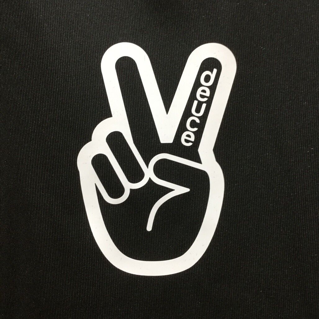 Deuce Premium Sportswear Peace Sign Design Black Singlet Mens Size Medium NEW - Image 4