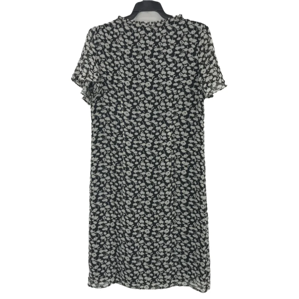 Jacqui.E Delicate Black Floral Mesh Mini Shift Dress Ladies Size AU 8 NEW - Image 2