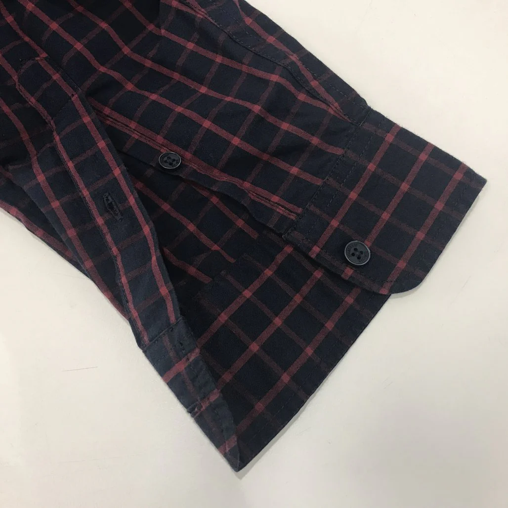 Jeanswest Blue & Red Checkered Long Sleeve Button Up Shirt Mens Size L NEW - Image 5