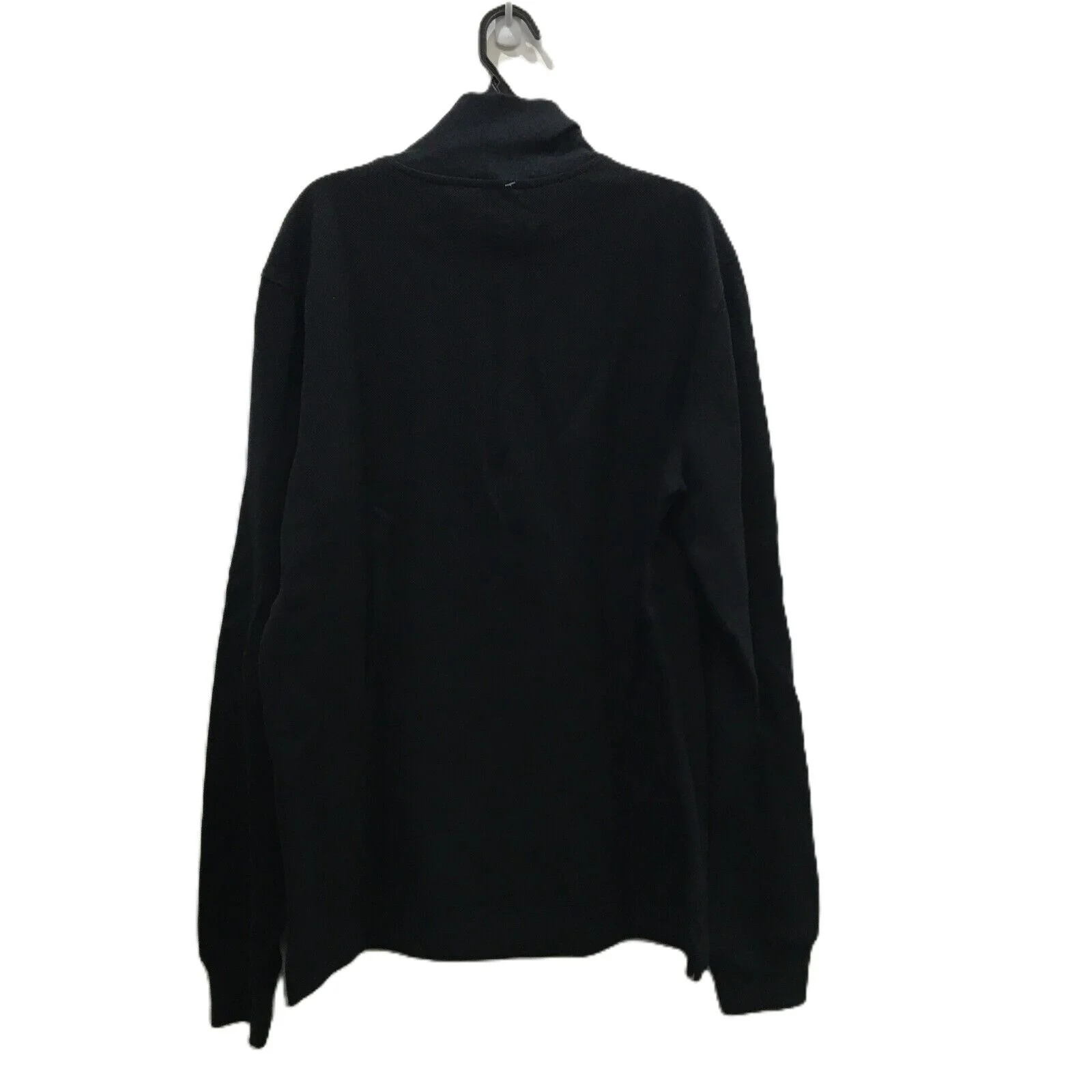 Jeanwest Black Waffle Long Sleeve Zip Casual Everyday Stylish Jumper NEW - Image 2