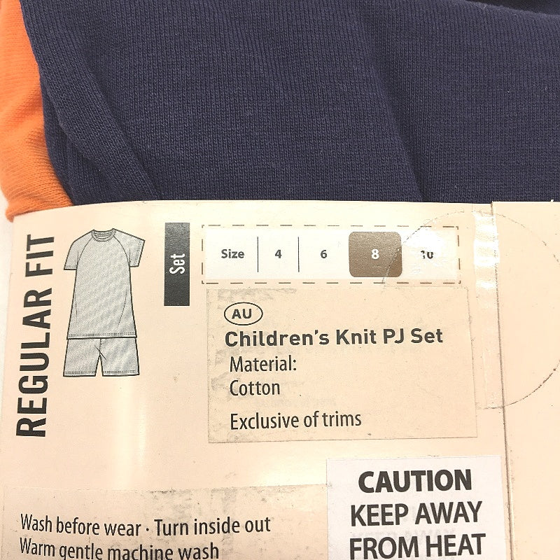 Lily & Dan Twin Pack "Best Kid Ever" Childrens PJ Set Boys Size 8 NEW - Image 6