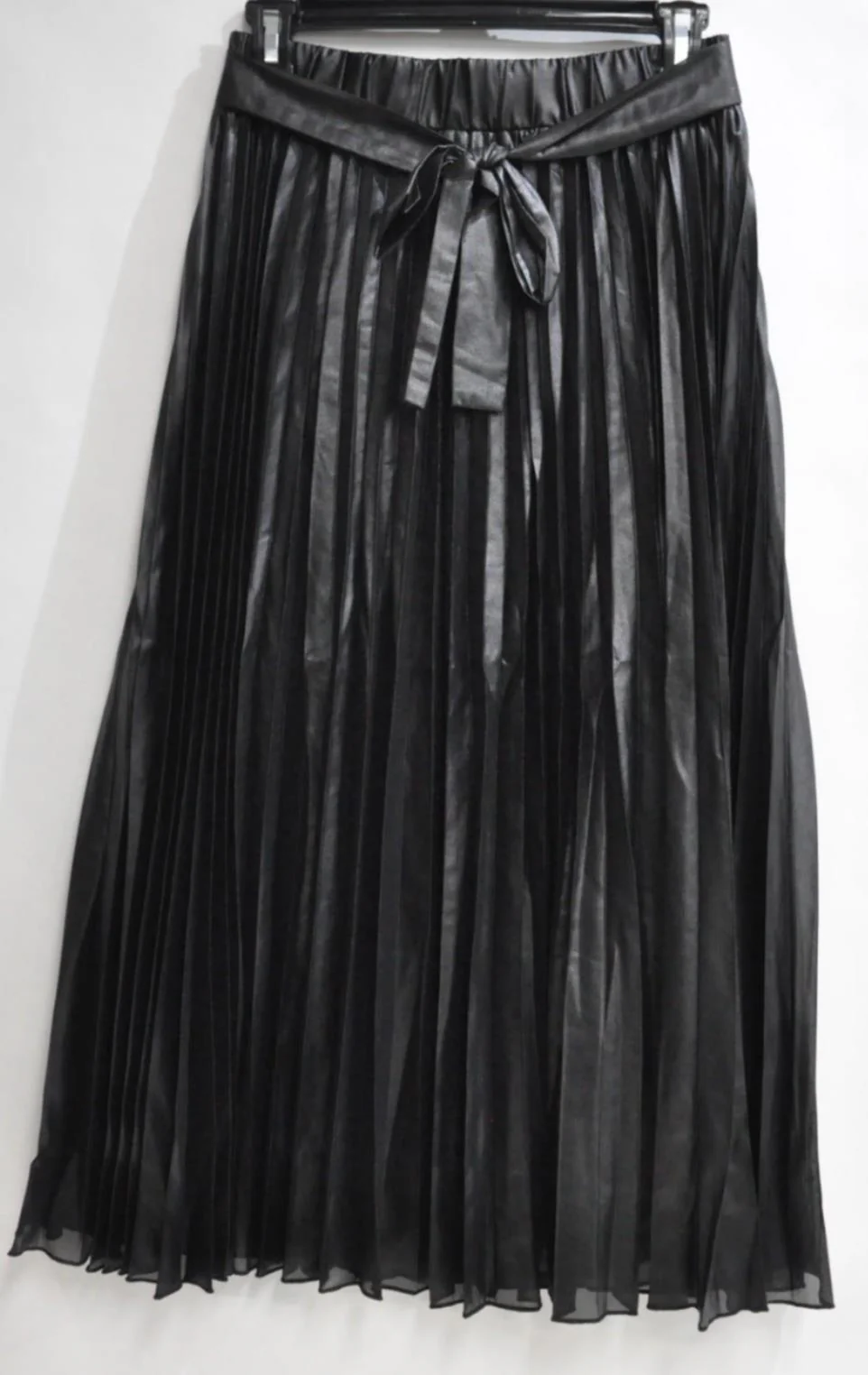 Portmans Black Pleated Skirt W/ Belt Ladies Various Sizes NEW - Image 3
