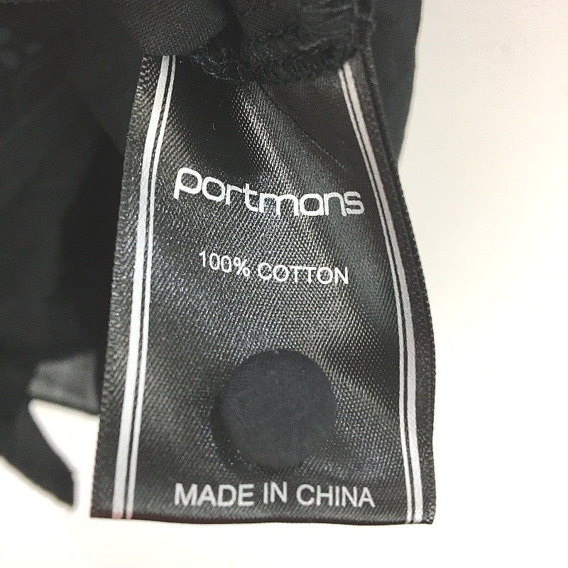 Portmans Black Sheer Patterned Embroidered Blouse w/ Connected Singlet Ladies Sz 8 NEW - Image 9